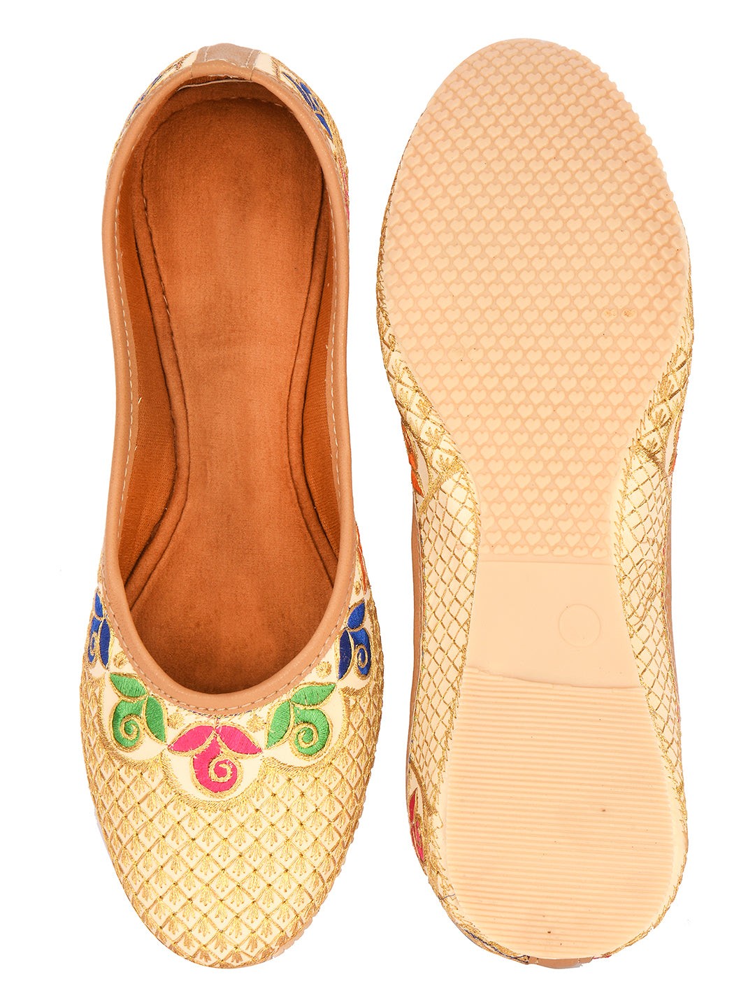 Desi Colour Women Indian Ethnic Footwear-Office Wear Ultra Comfortable Mojari - Distacart