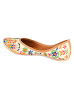 Thumbnail for Desi Colour Women Indian Ethnic Footwear-Forest Beauty - Distacart