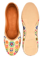Thumbnail for Desi Colour Women Indian Ethnic Footwear-Forest Beauty - Distacart