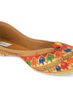 Thumbnail for Desi Colour Women Indian Ethnic Footwear-Colour Wave - Distacart