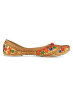 Thumbnail for Desi Colour Women Indian Ethnic Footwear-Colour Wave - Distacart