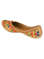 Thumbnail for Desi Colour Women Indian Ethnic Footwear-Colour Wave - Distacart