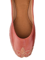 Thumbnail for Desi Colour Women Indian Ethnic Footwear-Polish-Dark Brown 1