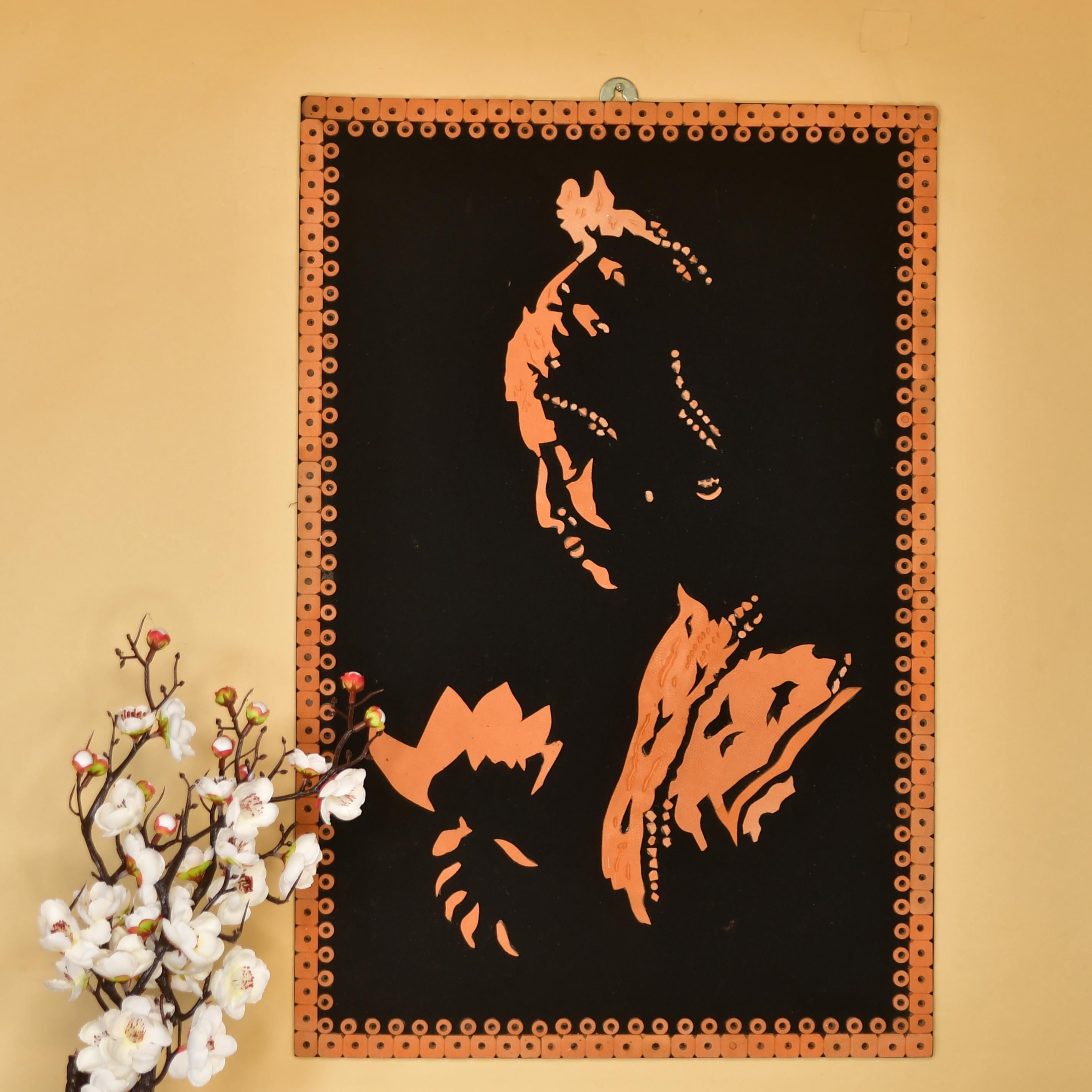 Sowpeace Terracotta light and shadow wall art