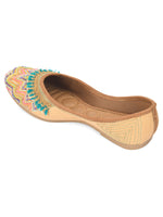 Thumbnail for Desi Colour Women Indian Ethnic Footwear-Multi Zigzag