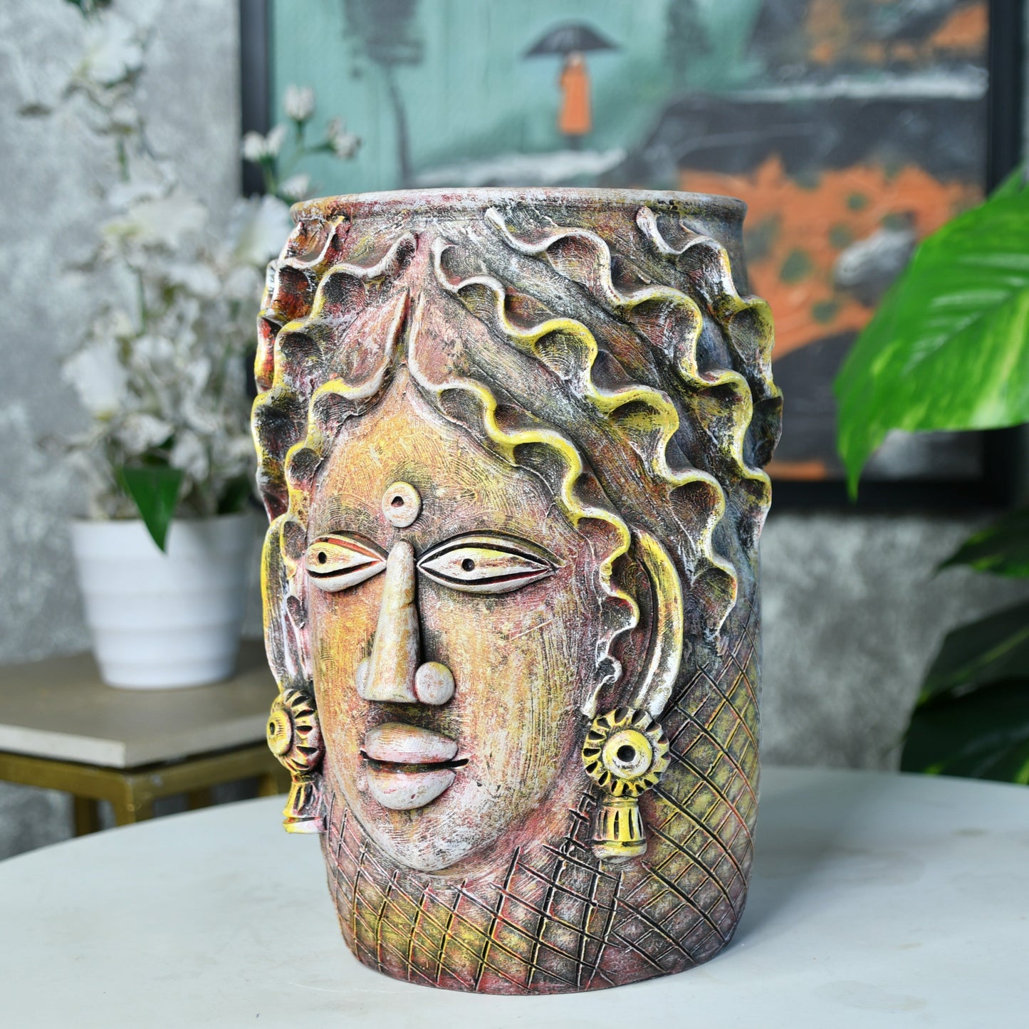 Sowpeace Terracotta Tribal Floral Muse - Distacart