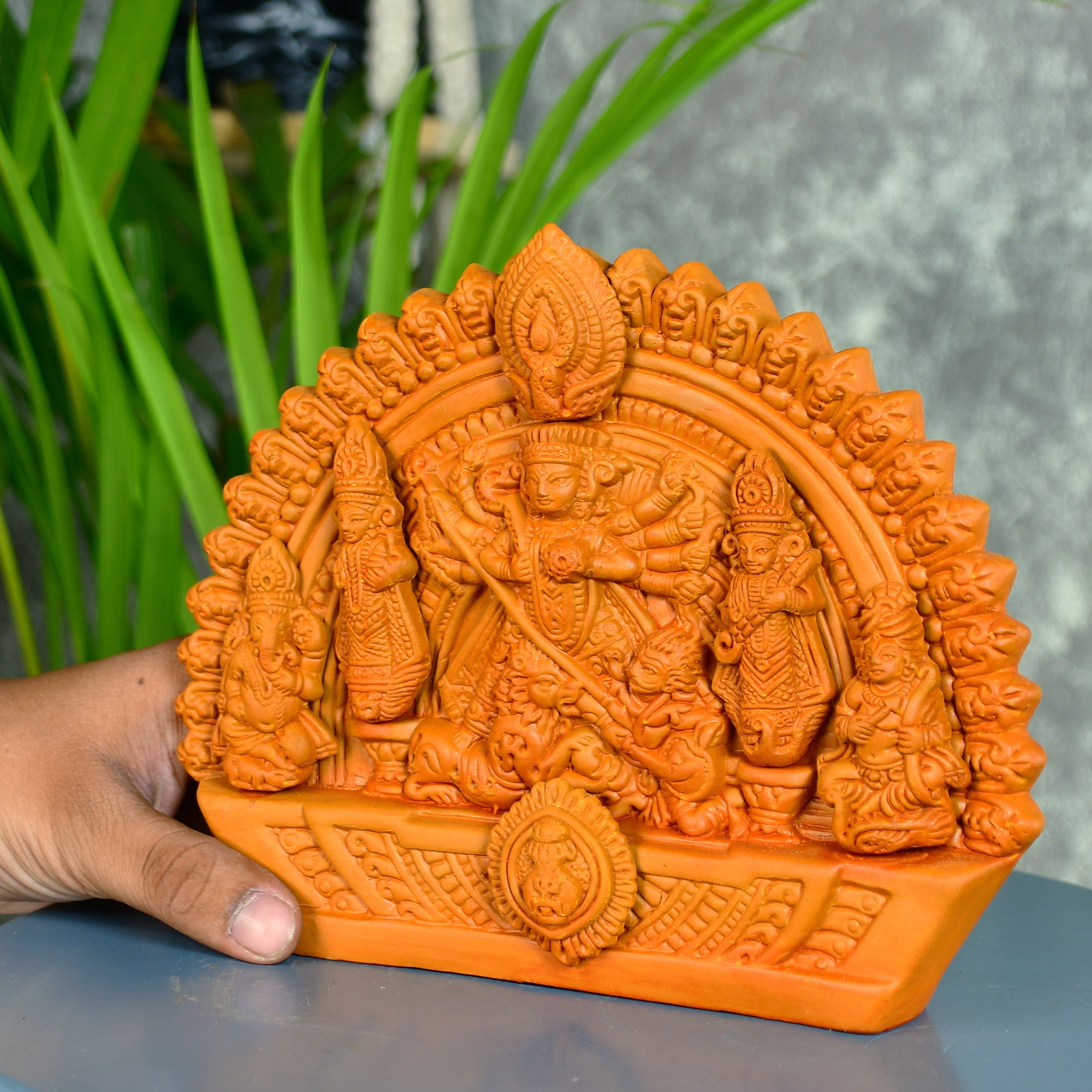 Sowpeace Handmade Terracotta Durga