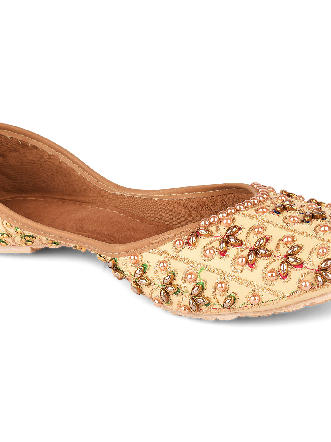 Desi Colour Women Indian Ethnic Footwear-IRIS by DC - Distacart