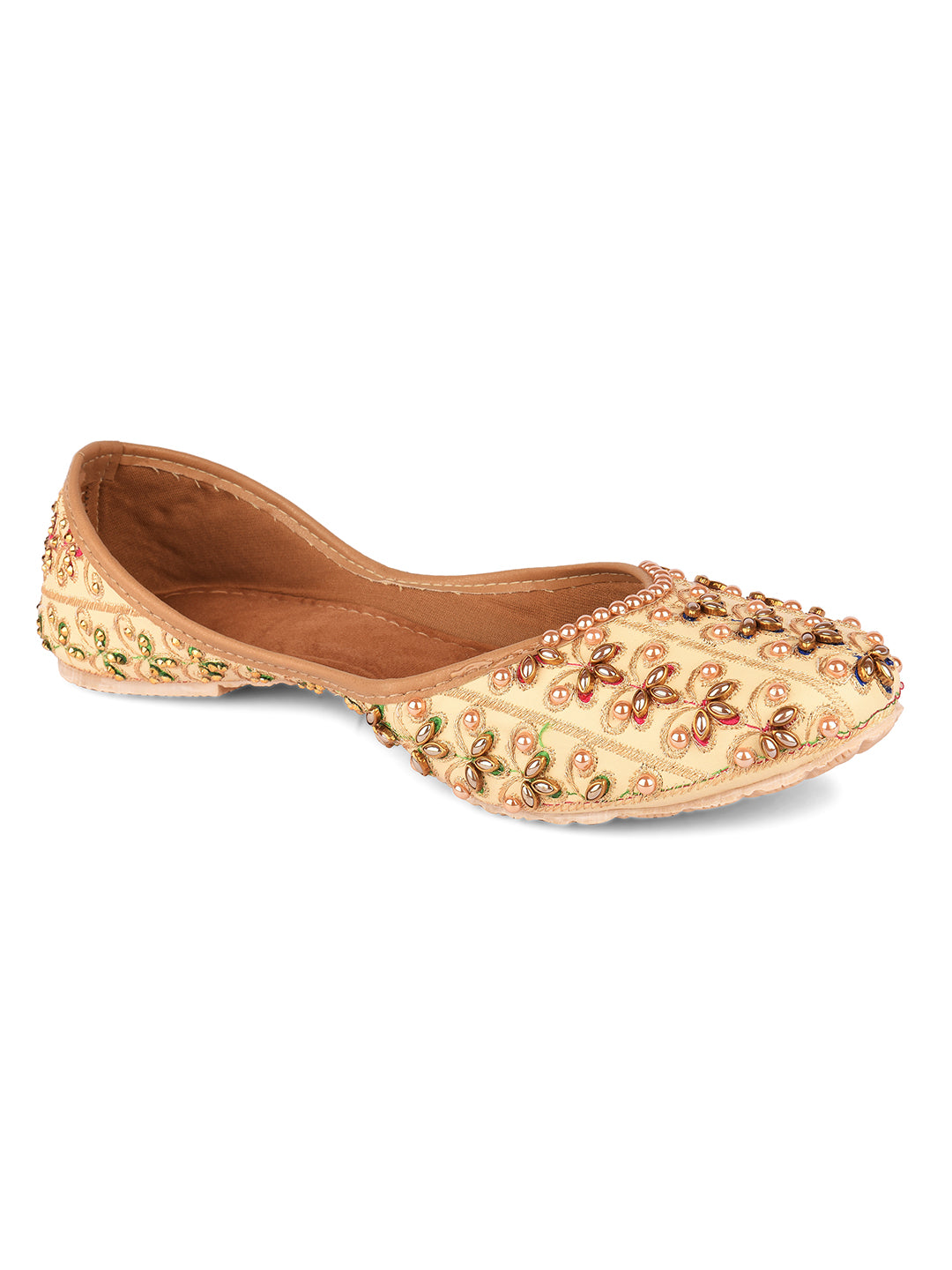 Desi Colour Women Indian Ethnic Footwear-IRIS by DC - Distacart