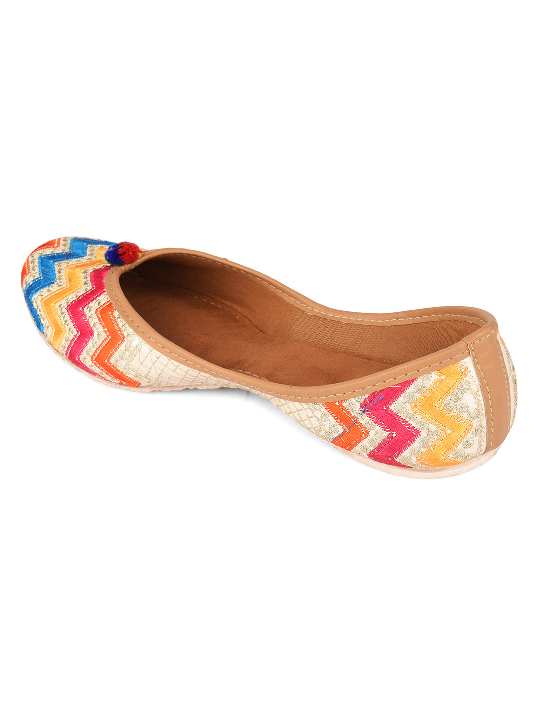 Desi Colour Women Indian Ethnic Footwear-LUX by DC - Distacart