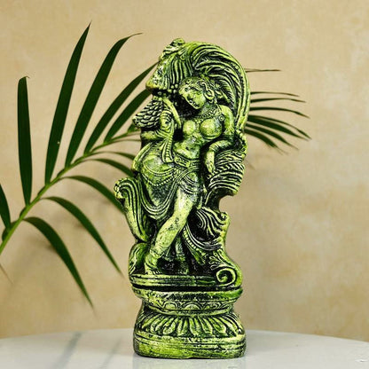 Sowpeace Premium Ancient Finish Terracotta Lady Abstract Art - Distacart
