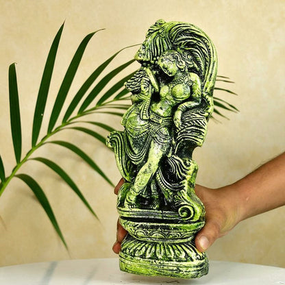 Sowpeace Premium Ancient Finish Terracotta Lady Abstract Art - Distacart