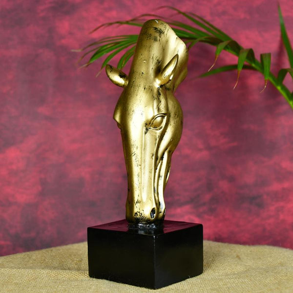 Sowpeace Resin Grazing Horse