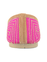 Thumbnail for Desi Colour Women Indian Ethnic Footwear-Hot Pink Shine - Distacart
