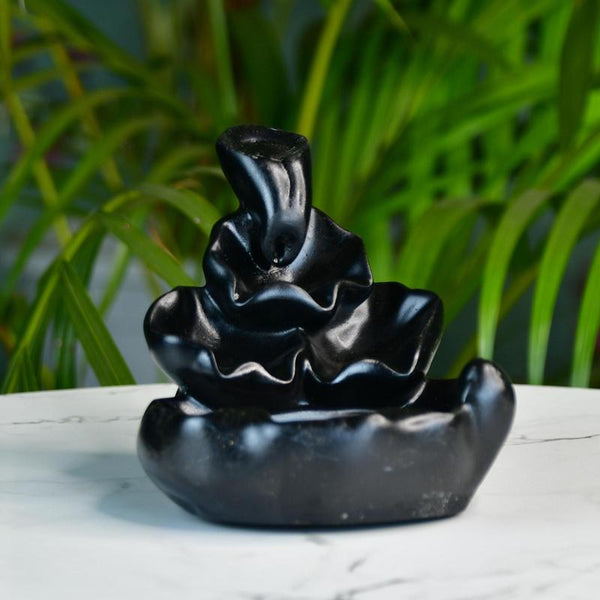 Choti Resin Smoke Fountain by Sowpeace / Handcrafted Antique Home Decor Piece