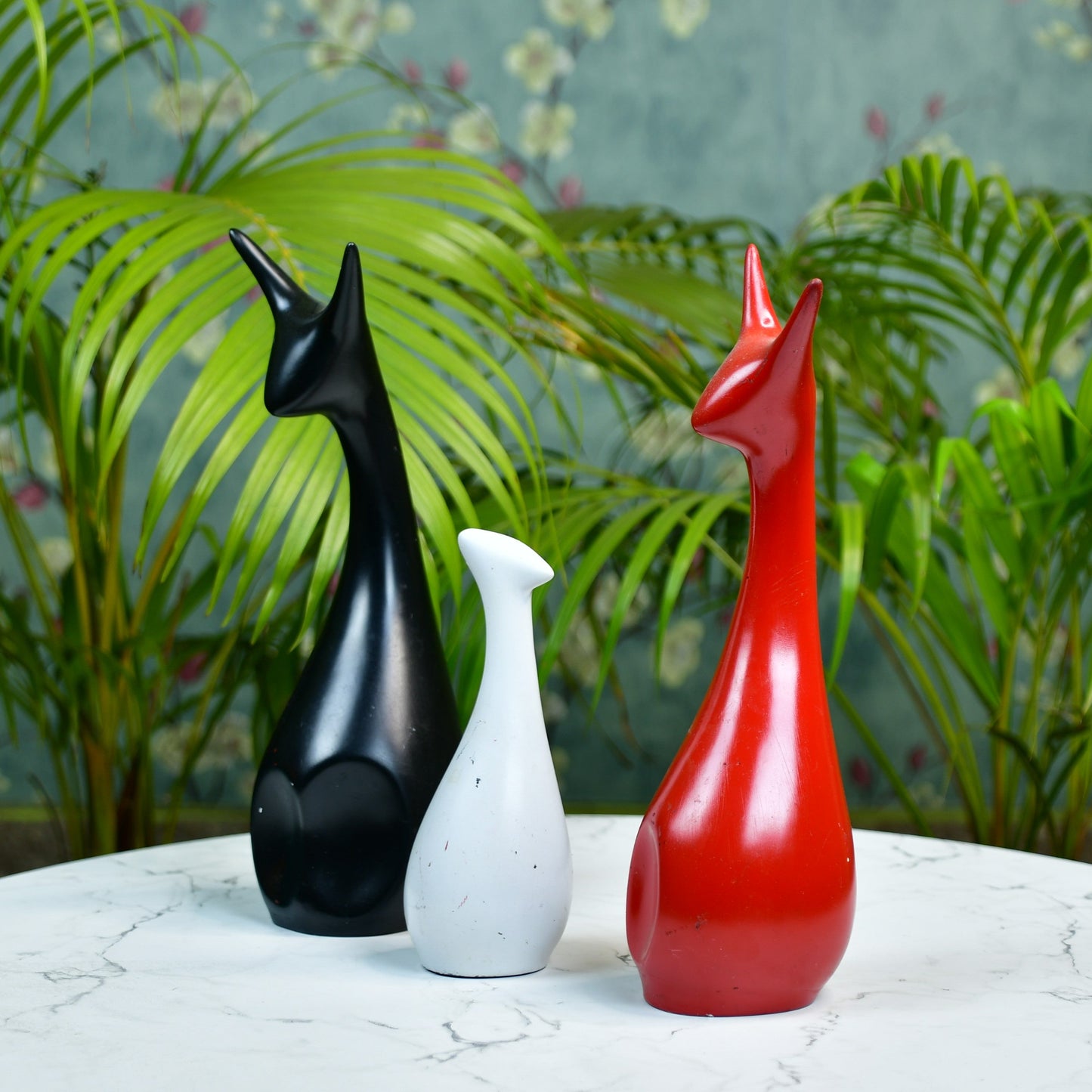 Sowpeace Resin Cat Trio - Distacart