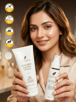 Thumbnail for Flawora Set of Golden Glow Face Wash and D-Tan Lotion - Dista