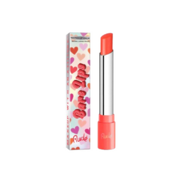 Rude Cosmetics Bare Lips Tinted Lip Balm - Rose - Distacart