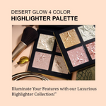 Thumbnail for Daily Life Forever52 Desert Glow 4 Color Highlighter Palette - DGH003 - Distacart