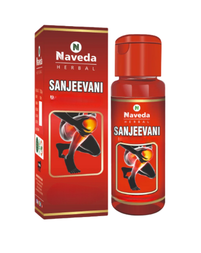 Naveda Herbal Sanjeevani Pain Relief Oil - Distacart