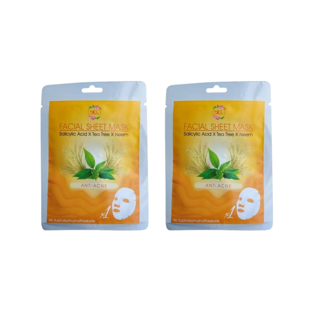 Duh Facial Sheet Mask - Anti Acne