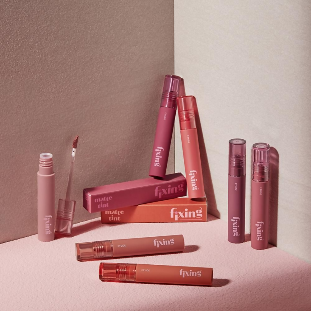 Etude House Fixing Tint Lipstick - 04 Ginger Milk Tea - Distacart