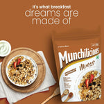 Thumbnail for Munchilicious MultiMillet Muesli Fruits, Nuts & Seeds Crunchy Millets, High in Fibre and Protein - Distacart
