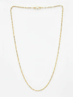 Thumbnail for NVR Women Gold Plated Minimal Chain - Distacart