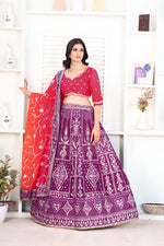 Thumbnail for Lehenga Mart Designer Wedding Lehenga Choli For Women - Multicolor - Distacart