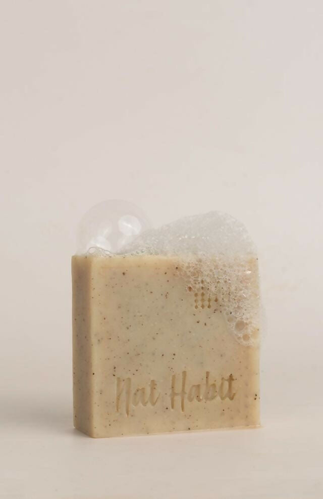 Nat Habit Cold Processed Exfoliating Orange Soap - Distacart