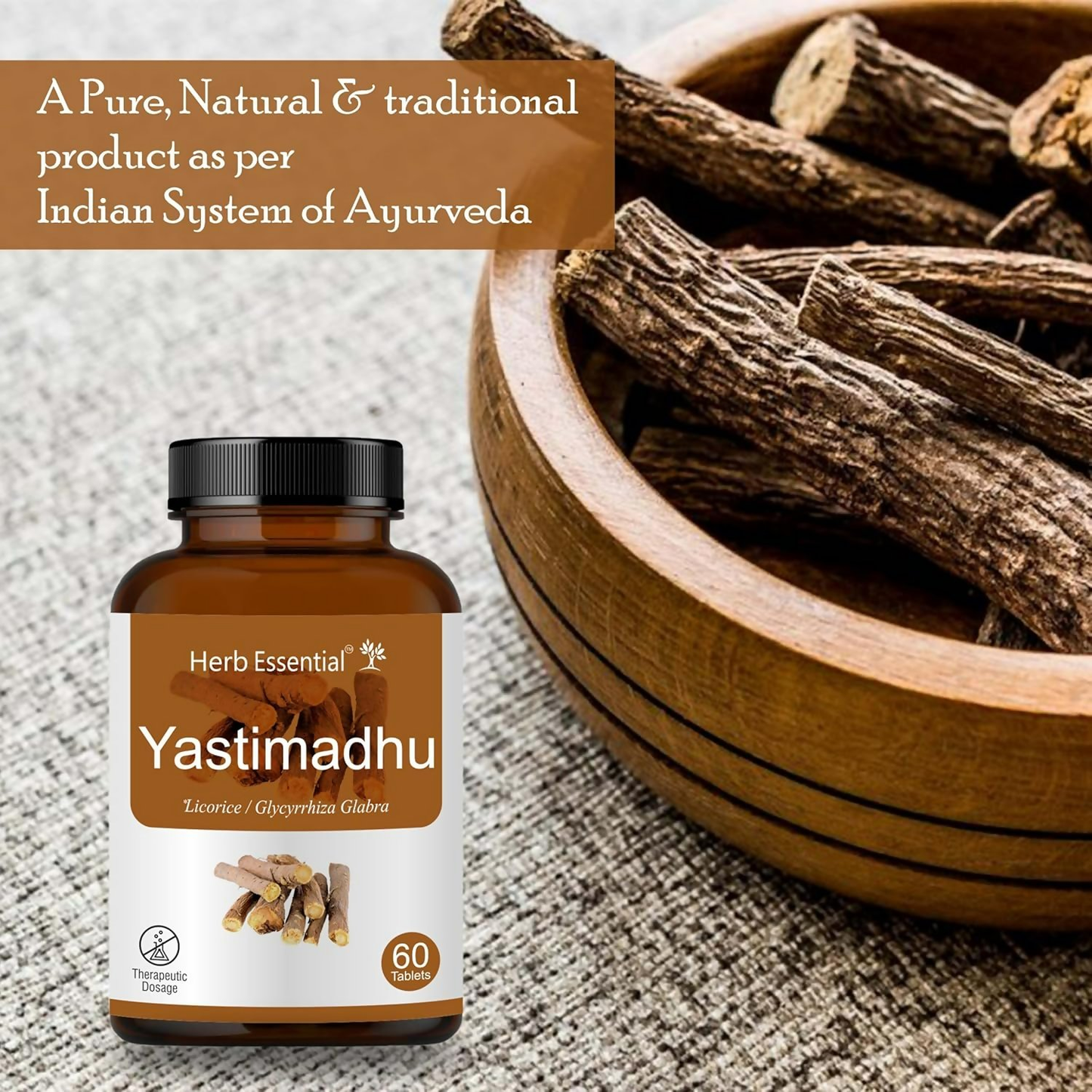 Herb Essential Yashtimadhu Tablets - Distacart