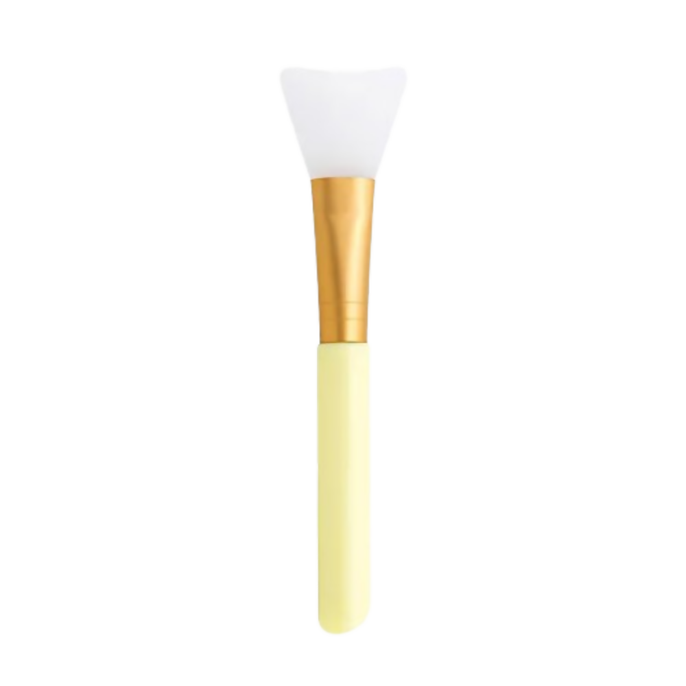 Bronson Professional Soft Hairless Silicone Mud Face Pack Brush Applicator - Dista