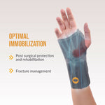 Thumbnail for Orth-rem Elastic Wrist Support Brace For Right Hand with Removable Aluminum Splint