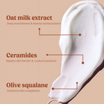 Thumbnail for Vilvah Store Milk Body Lotion With Oat Milk, Ceramides & Olive Squalane - Distacart