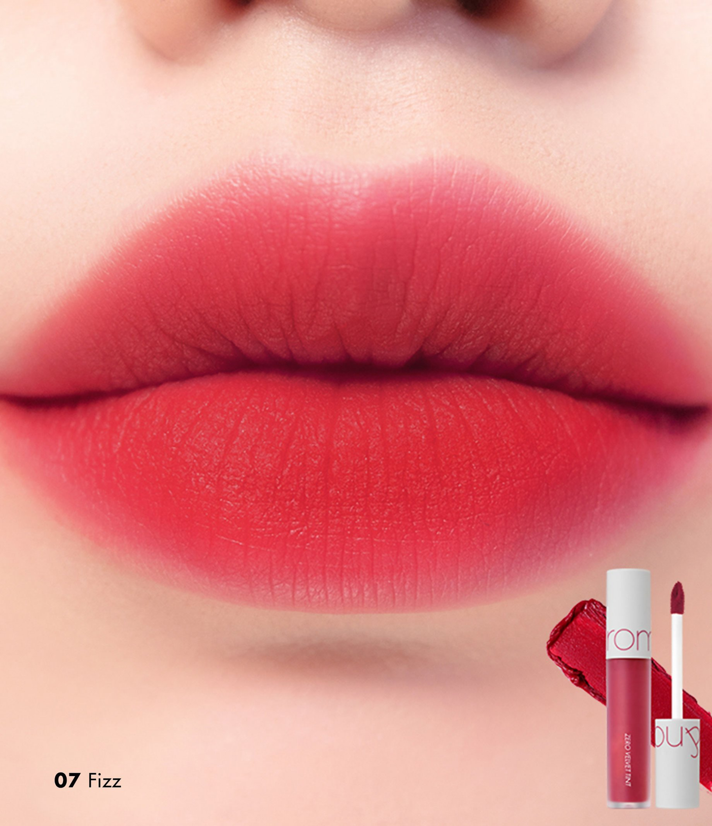 Rom&nd Zero Velvet Tint - 07 Fizz - Distacart
