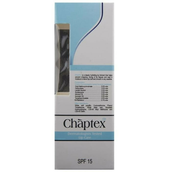 Chaptex SPF 15 Lip Care Lip Balm - Distacart