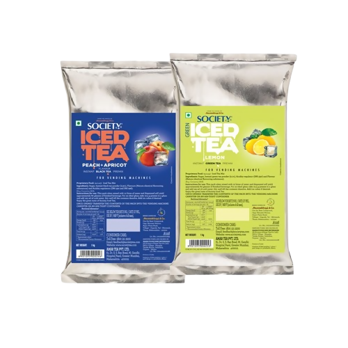 Society Peach Apricot&Lemon Green Tea Iced Tea Combo
