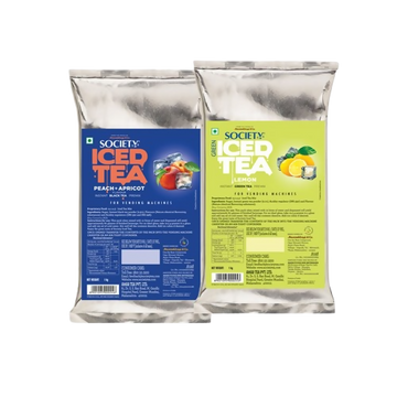 Society Peach Apricot&Lemon Green Tea Iced Tea Combo - Distacart