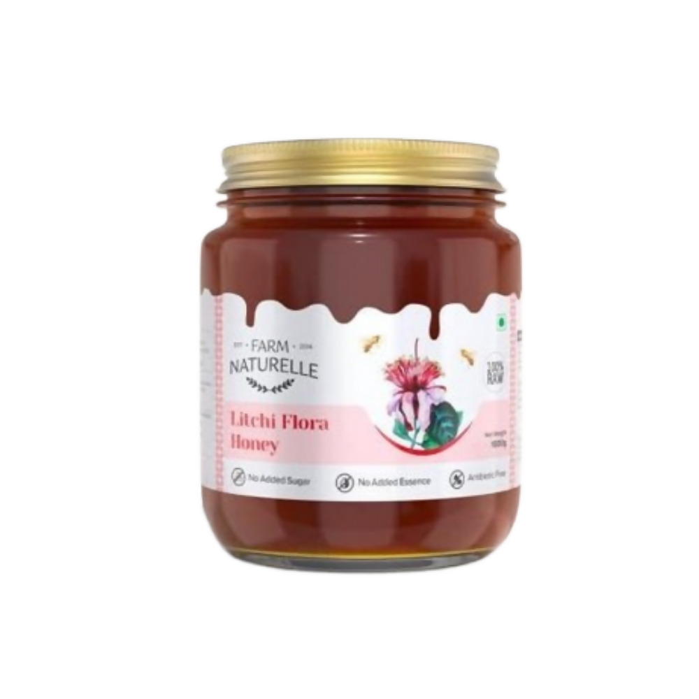 Farm Naturelle 100% Pure Litchi Flora Honey – Natural Sweetness