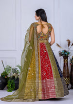 Thumbnail for Lehenga Mart Designer Wedding Lehenga choli for Women - Multicolor