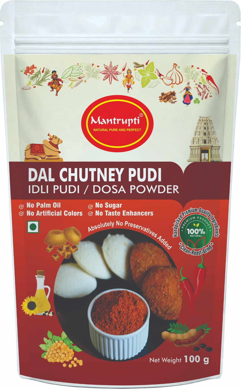 Mantrupti Dal Chutney Powder