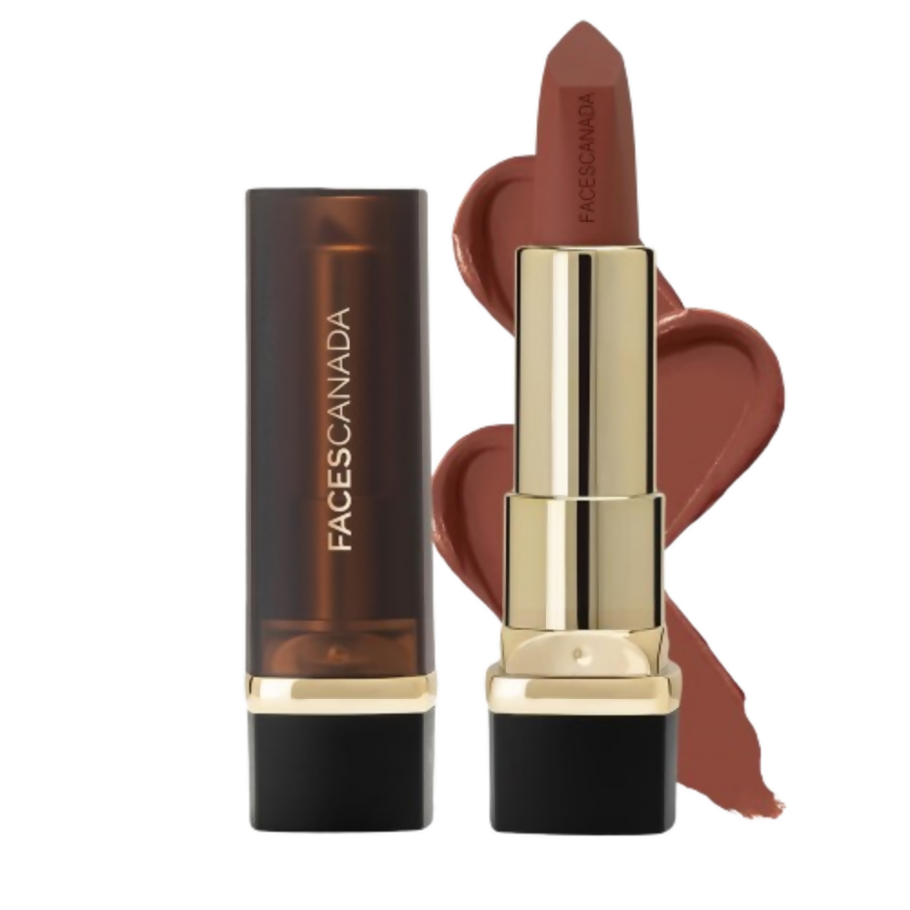 Faces Canada Comfy Matte Creme Lipstick - Back To Basics 14 - Distacart