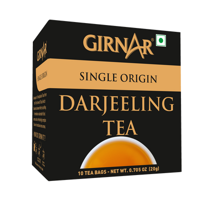 Girnar Single Origin Black Tea Bags - Darjeeling Tea - Distacart