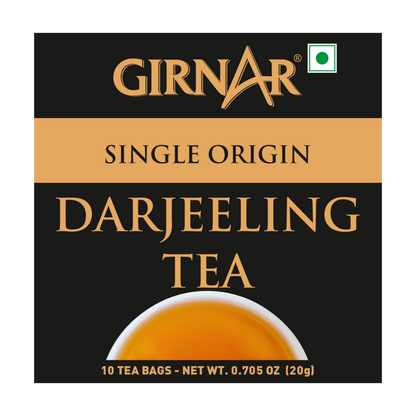 Girnar Single Origin Black Tea Bags - Darjeeling Tea - Distacart