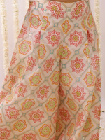 Thumbnail for Lil Drama Mishti Off White Top and Pant Set For Girls