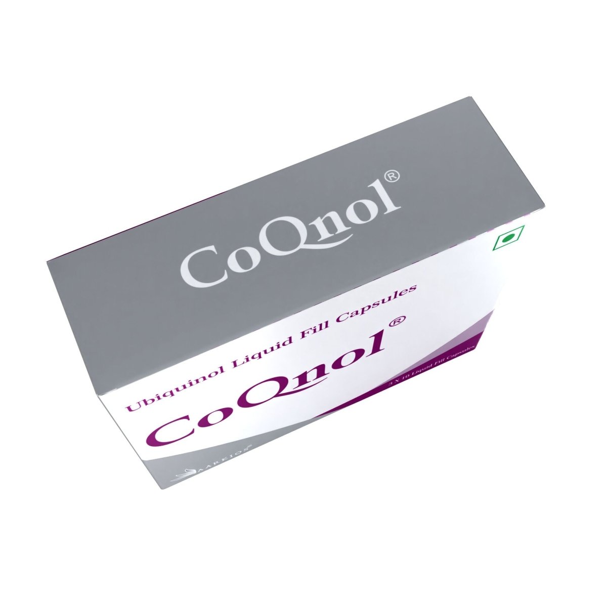 Aarkios CoQnol Ubiquinol 100 mg Capsules - Distacart