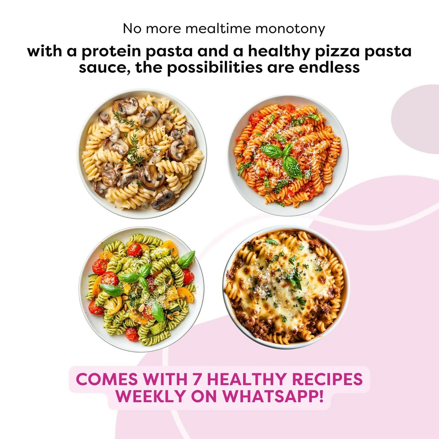 Troovy High Protein Millet Fusilli Pasta Protein & Iron rich - Distacart