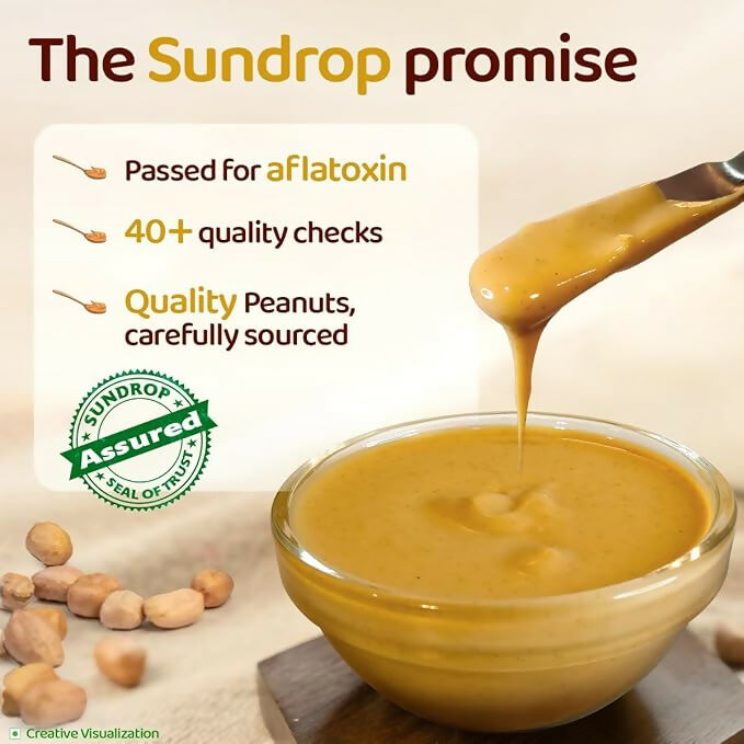 Sundrop High Protein Creamy Peanut Butter With Honey - Dista