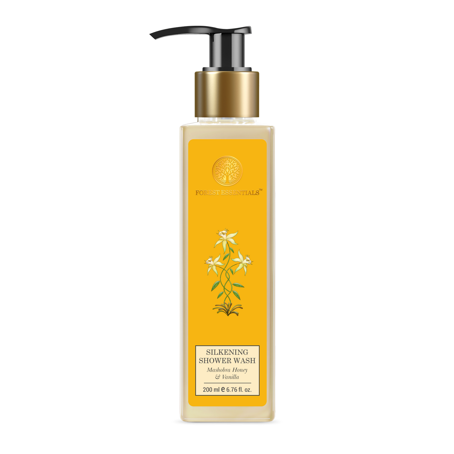 Forest Essentials Travel Size Silkening Shower Wash Mashobra Honey & Vanilla - Distacart