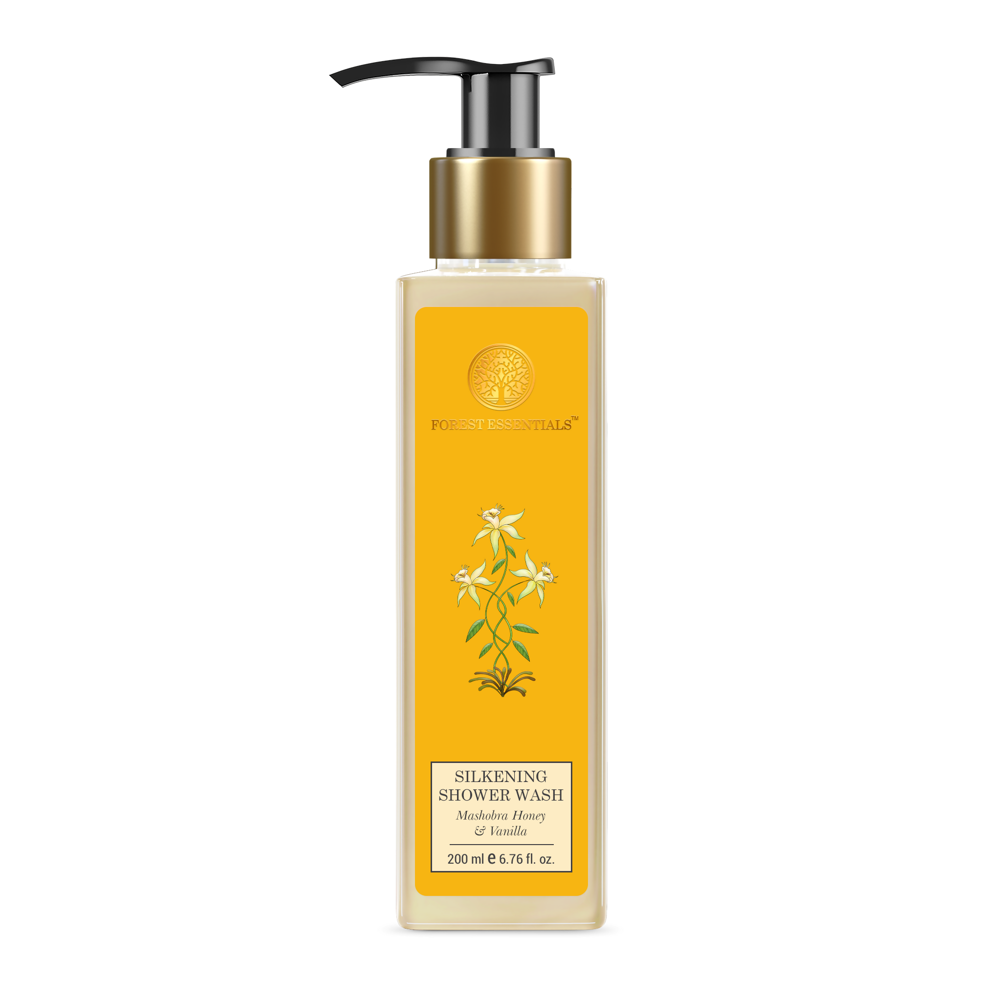 Forest Essentials Travel Size Silkening Shower Wash Mashobra Honey & Vanilla - Distacart